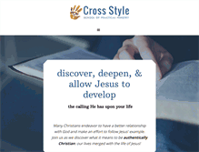 Tablet Screenshot of crossstyle.org